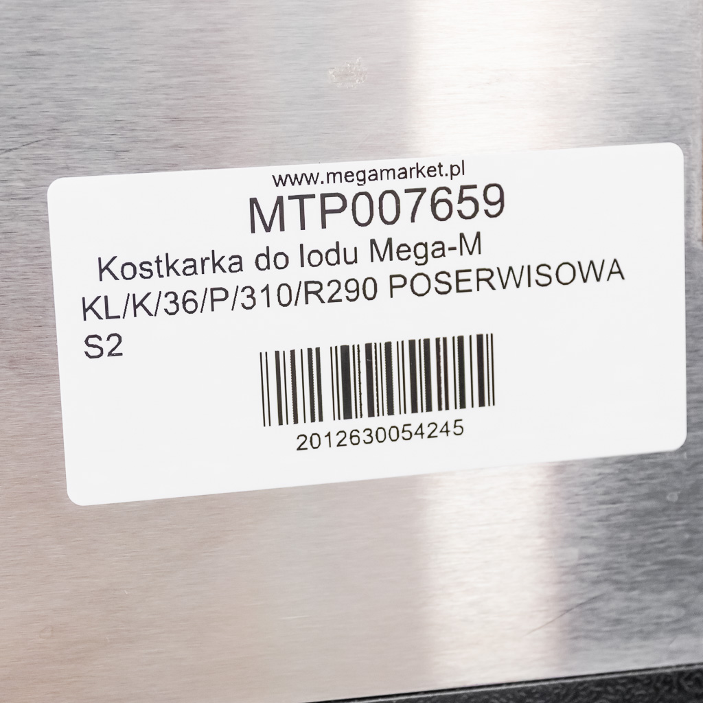 kostkarka do lodu 36 kg, kostkarka gastronomiczna, maszyna do lodu przemysłowa, kostkarka chłodzona powietrzem, profesjonalna kostkarka