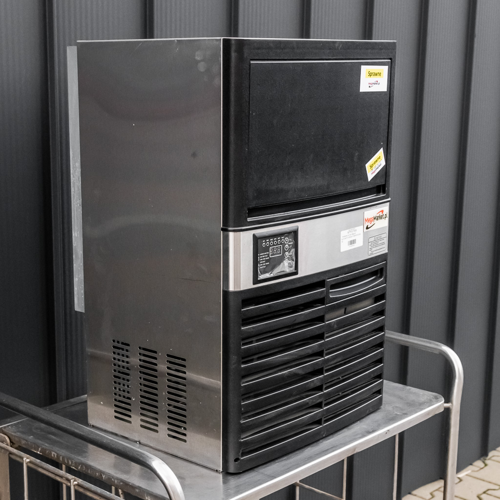 kostkarka do lodu 36 kg, kostkarka gastronomiczna, maszyna do lodu przemysłowa, kostkarka chłodzona powietrzem, profesjonalna kostkarka