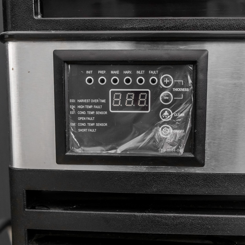 kostkarka do lodu 36 kg, kostkarka gastronomiczna, maszyna do lodu przemysłowa, kostkarka chłodzona powietrzem, profesjonalna kostkarka