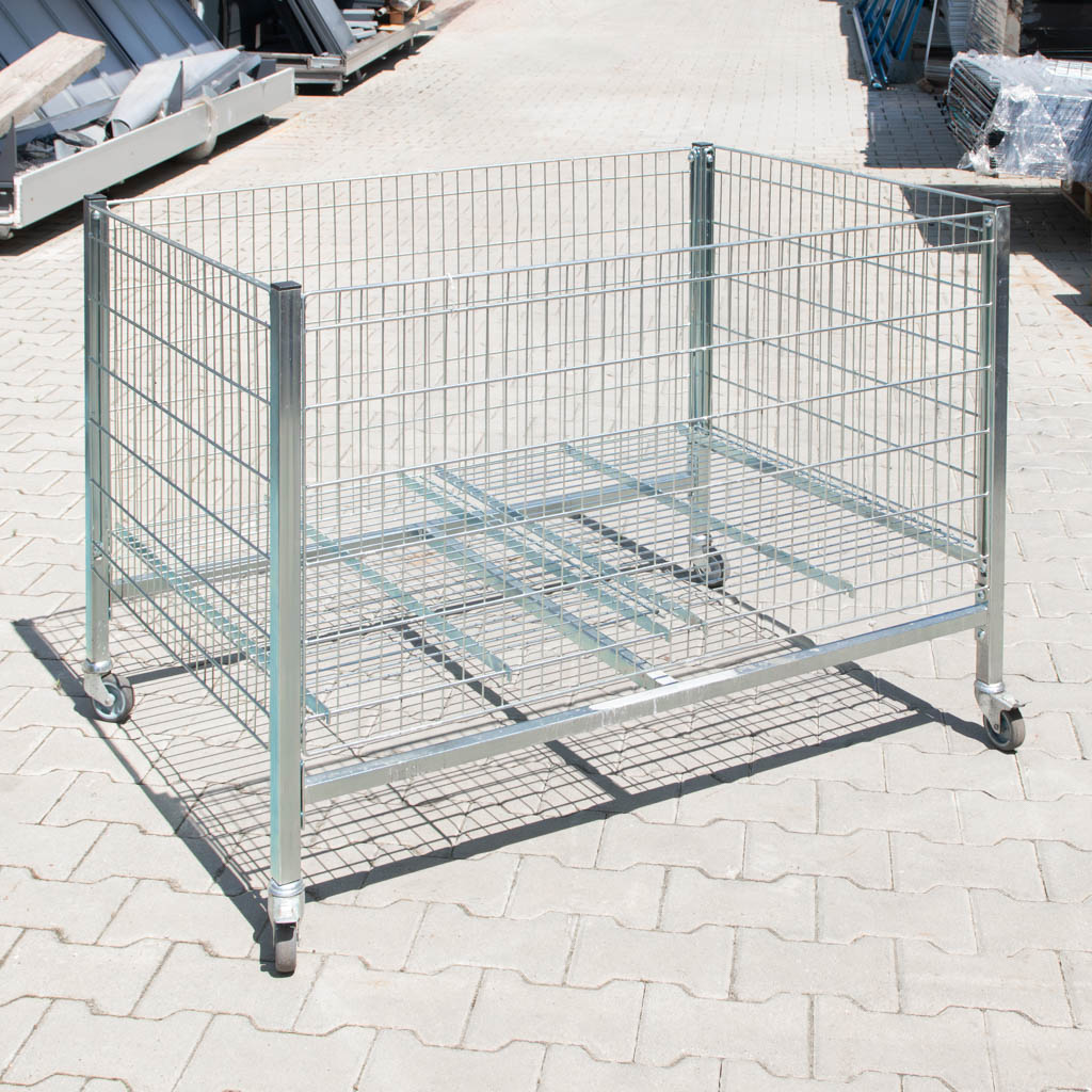 kosz promocyjny, kosz sklepowy wysypowy, kosz ekspozycyjny, kosz metalowy z plexi, kosz na wyprzedaż, kosz handlowy z kółkami, kosz z ocynkiem, wyposażenie sklepu, mobilny kosz promocyjny