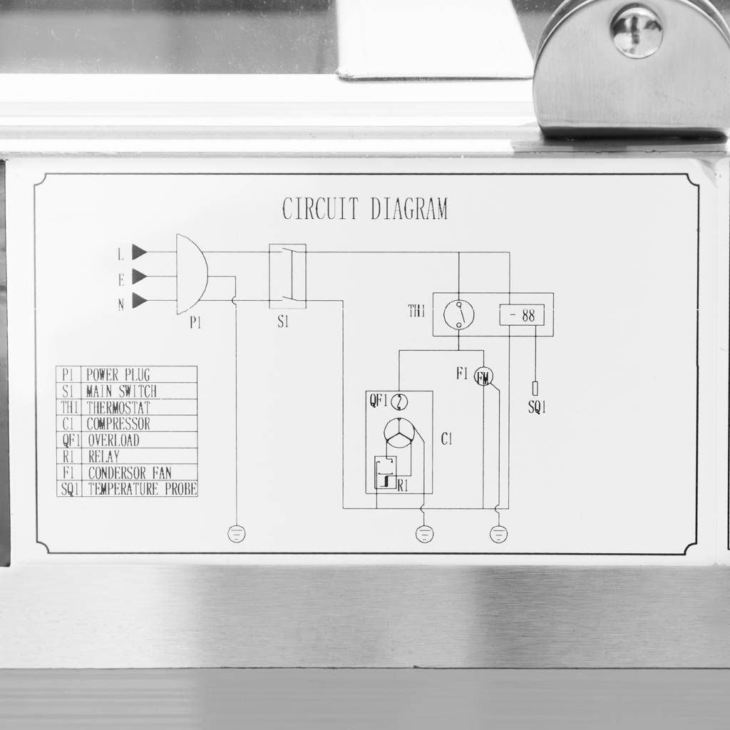 nadstawka chłodnicza, witryna chłodnicza na sałatki, nadstawka, chłodnica z szybą, sprzęt chłodniczy do gastronomii