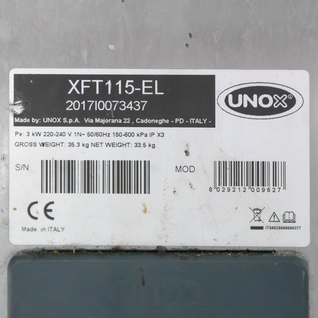 piec gastronomiczny, piec konwekcyjno-parowy UNOX