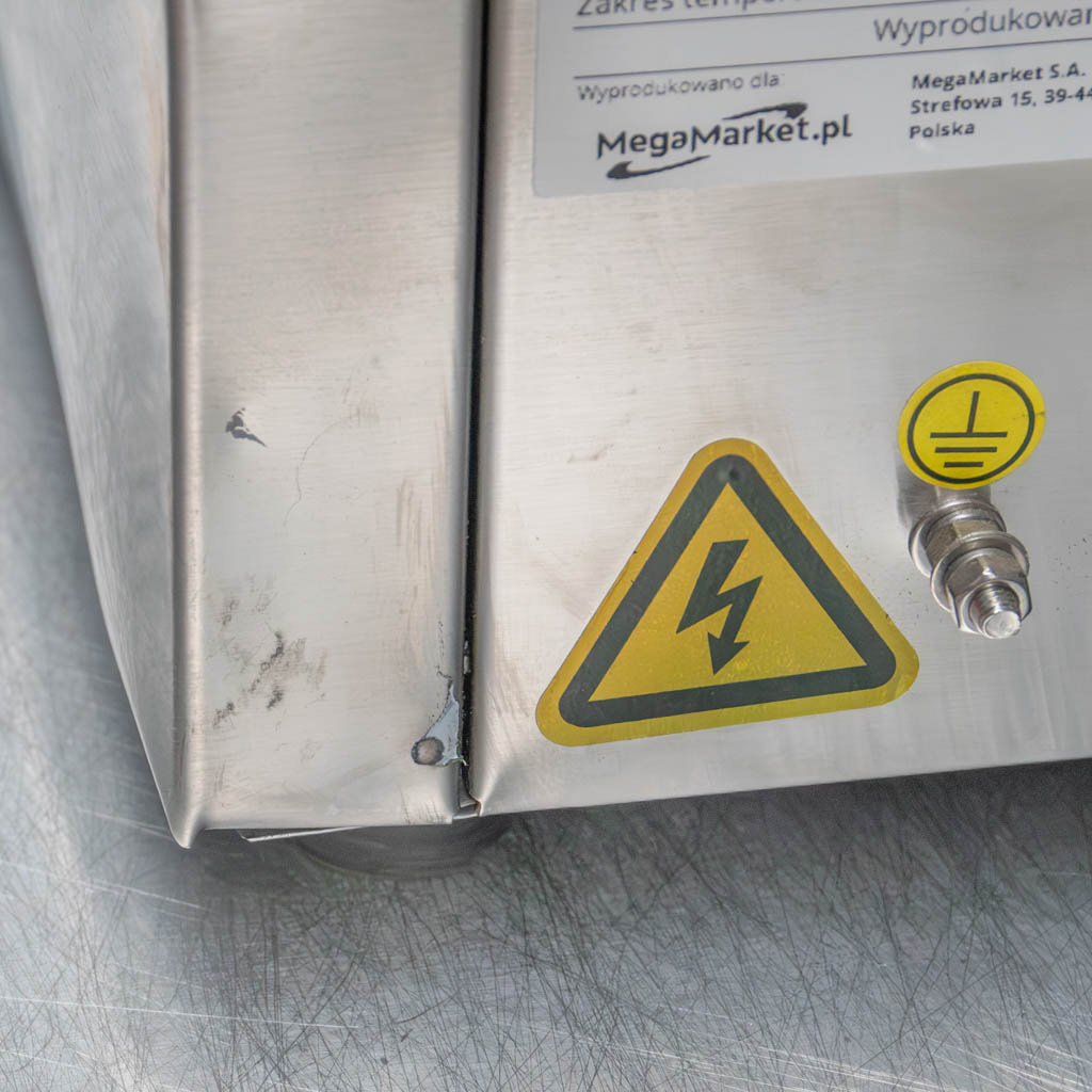 płyta grillowa elektryczna, grill gastronomiczny ryflowany, patelnia elektryczna, płyta grillowa chromowana, płyta grzewcza nierdzewna