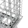 pojemnik siatkowy, gitterbox, kosz metalowy, pojemnik magazynowy, składany pojemnik, pojemnik z kołami, ocynkowany kosz, mobilny gitterbox