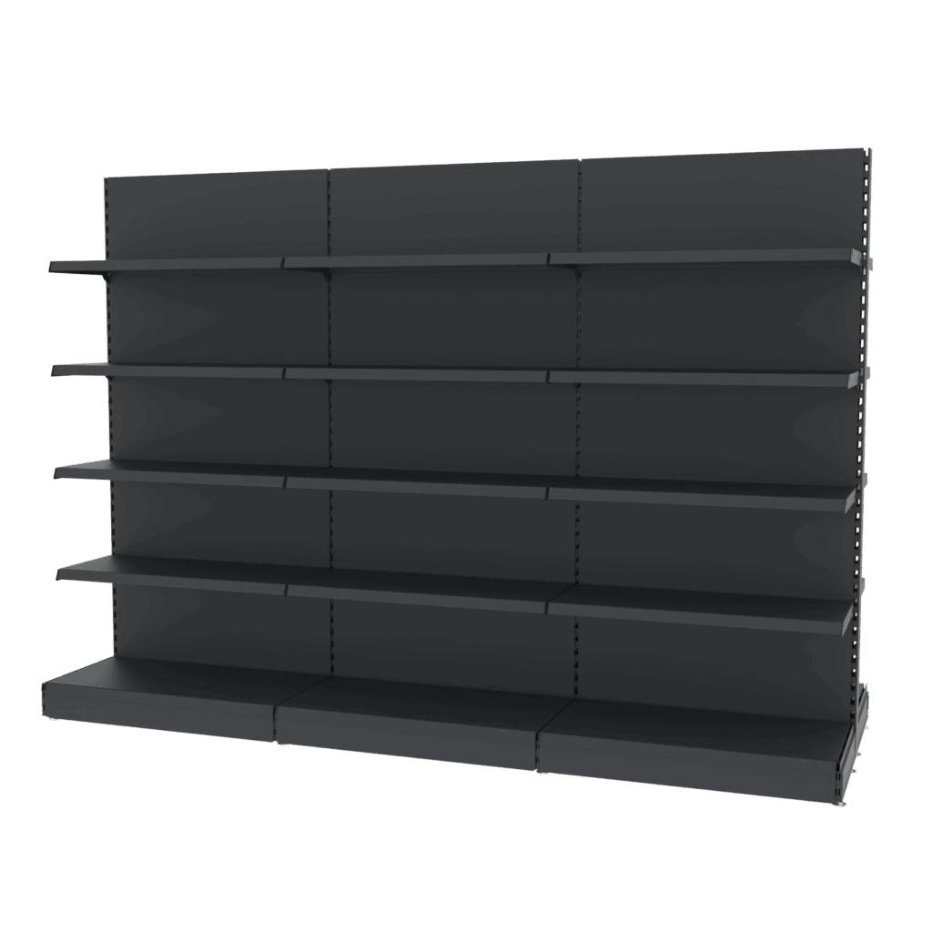 regał sklepowy dwustronny MAGO, regał gondola