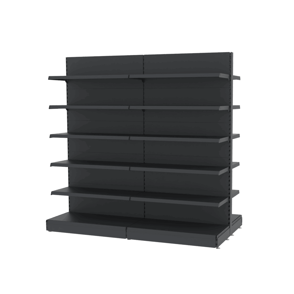 regał sklepowy dwustronny MAGO, regał gondola