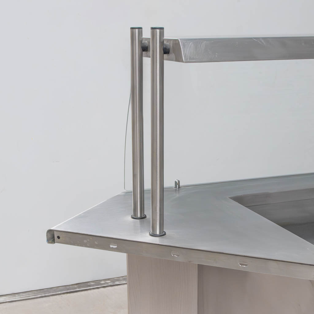 stół gastronomiczny, stanowisko BISTRO z nadstawką