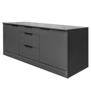 Zdjęcie produktu: Szafka pod ekspres do kawy mobilna Mega-M H-87 cm L-184 cm G-76 cm antracyt