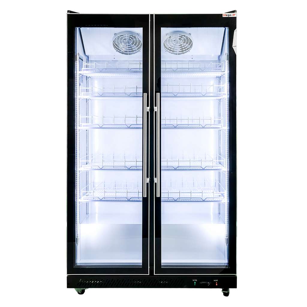 witryna chłodnicza na napoje, witryna ekspozycyjna, witryna chłodnicza do sklepu