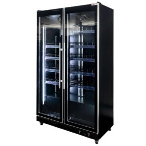 Zdjęcie produktu: Witryna chłodnicza 2-drzwiowa 800L Mega-M DIEGO R112 Prestige black oświetlenie LED