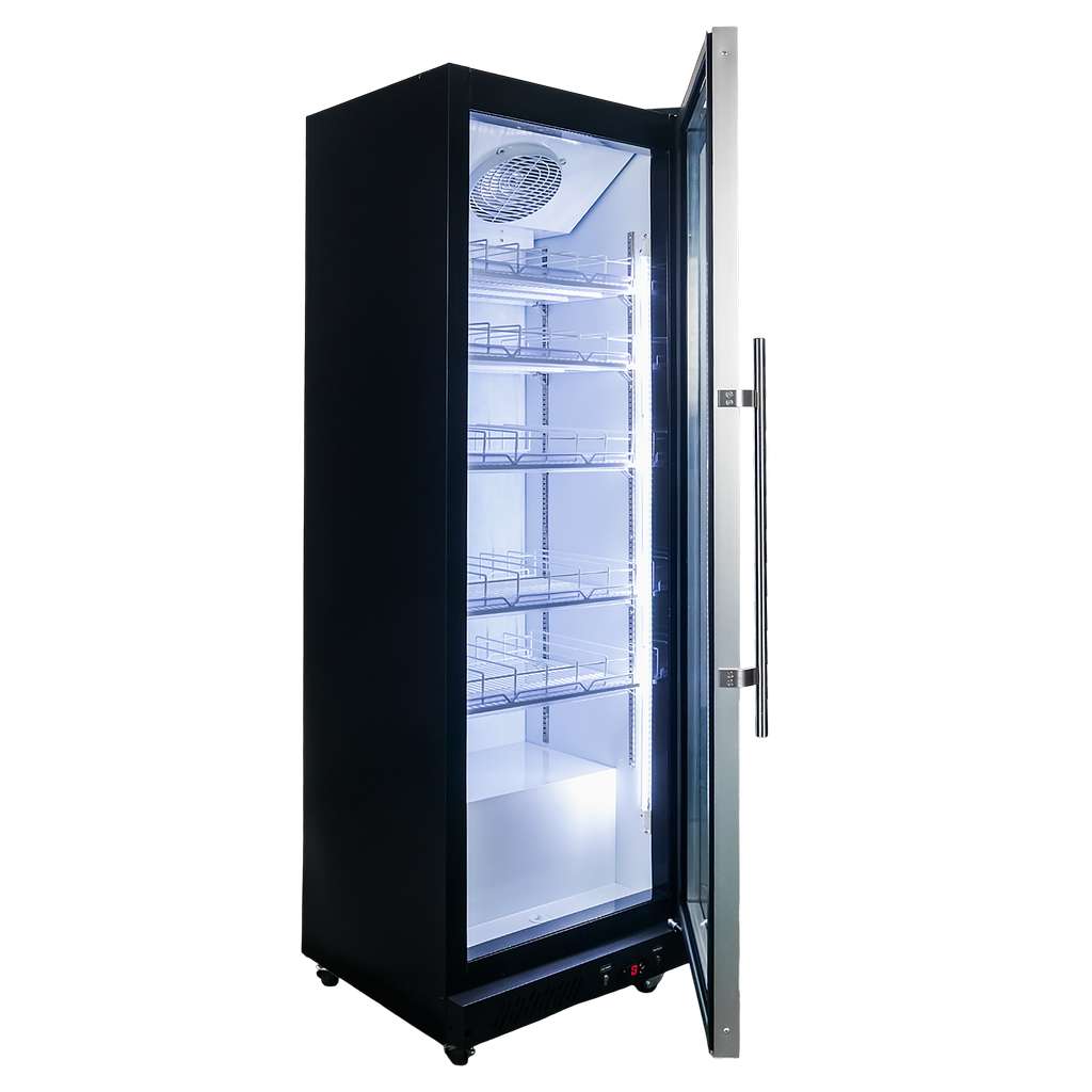 witryna chłodnicza na napoje, witryna ekspozycyjna, witryna chłodnicza do sklepu