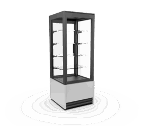 Zdjęcie produktu: Witryna cukiernicza CEBEA ELLADA TOWER 76x81x201 cm Plug-in