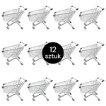 Zdjęcie produktu: Wózek sklepowy Mega-M YR 95l S-50 cm ZESTAW 12 szt