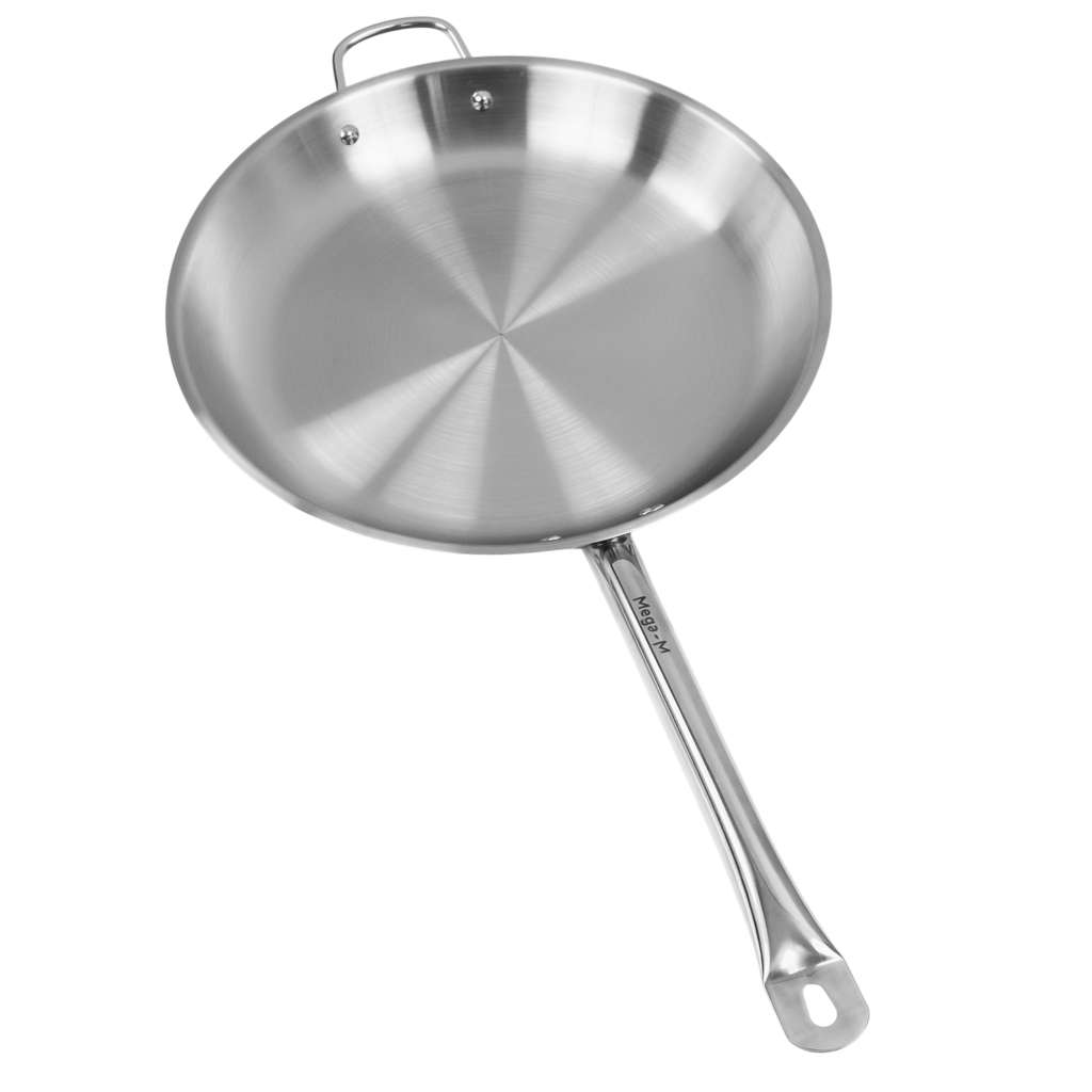 Patelnia ze stali nierdzewnej Mega-M 36 cm