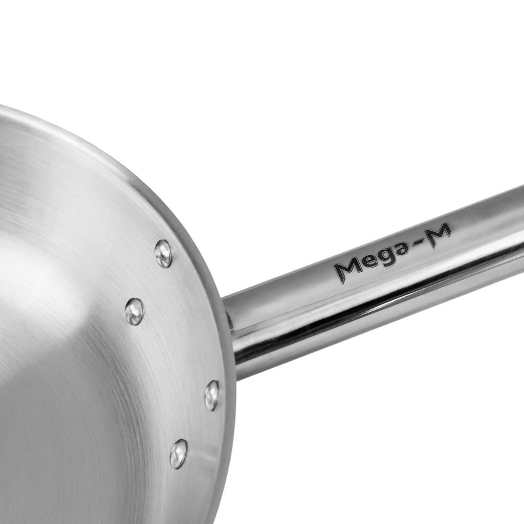 Patelnia ze stali nierdzewnej Mega-M 36 cm