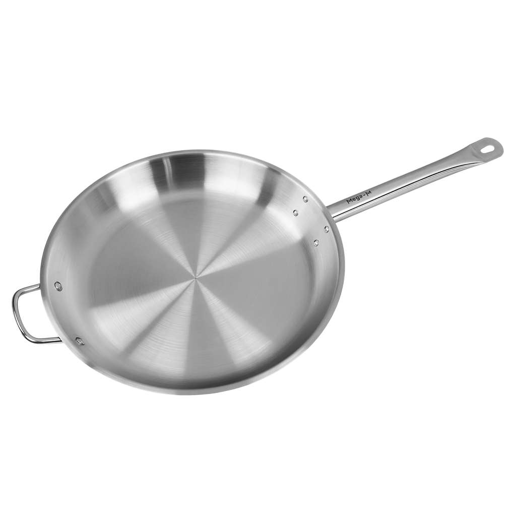Patelnia ze stali nierdzewnej Mega-M 36 cm