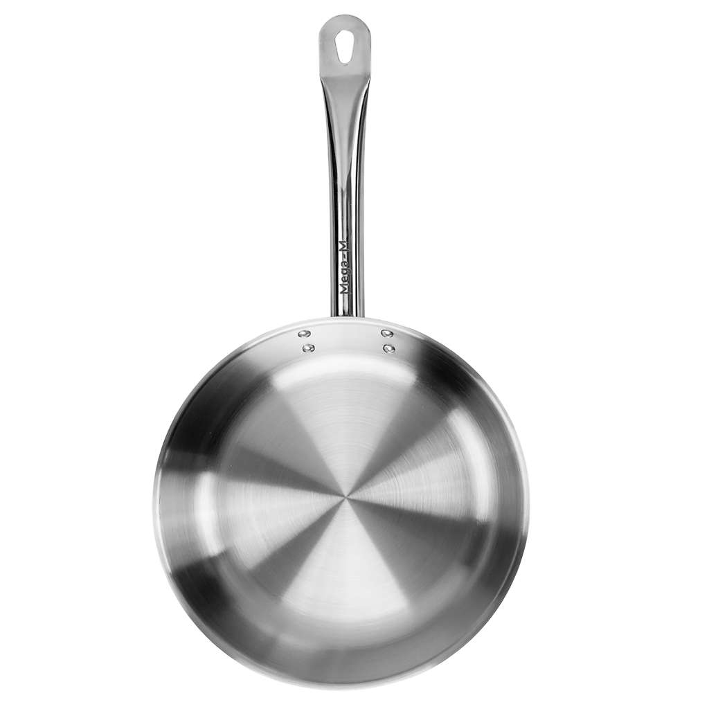 Patelnia ze stali nierdzewnej Mega-M ⌀24 cm