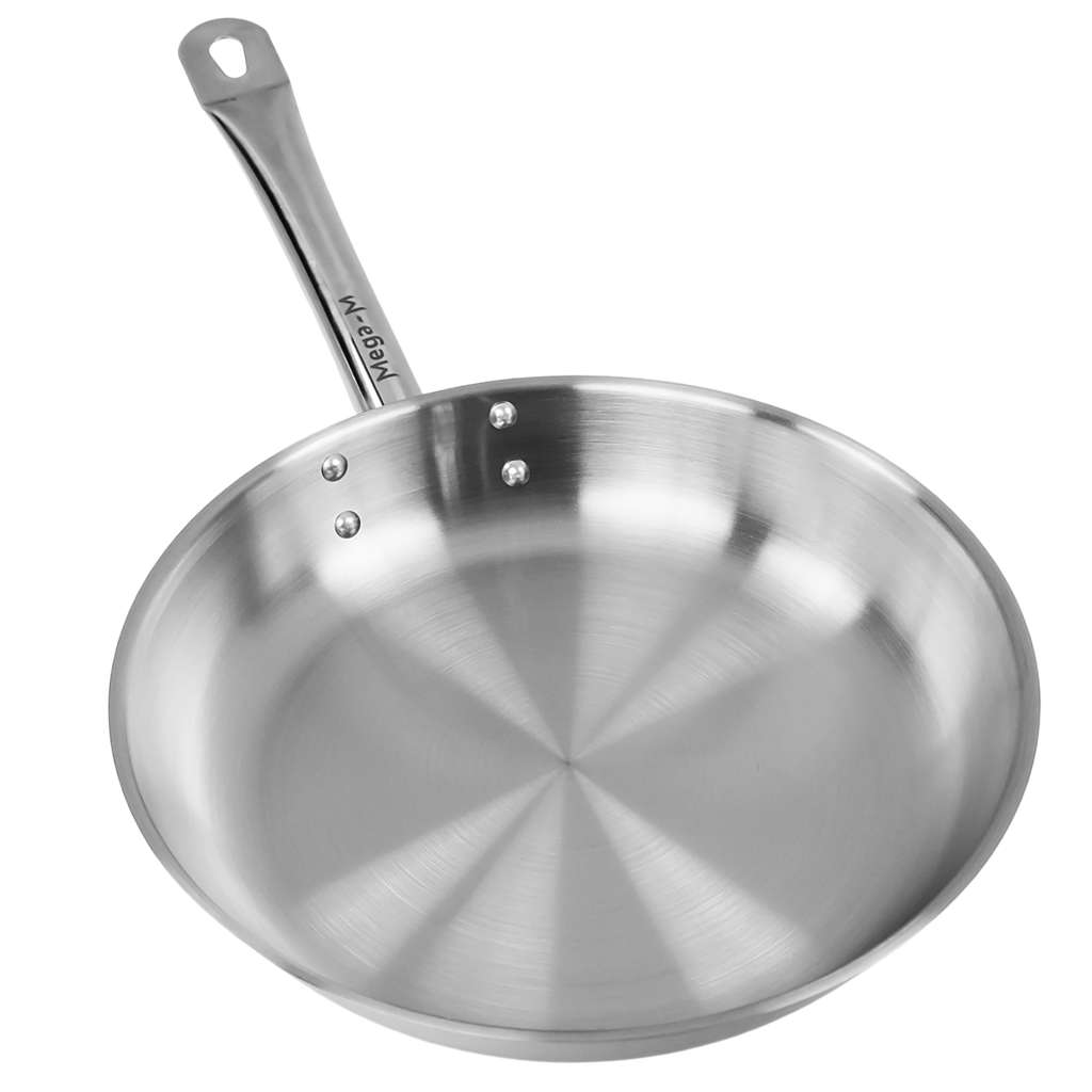 Patelnia ze stali nierdzewnej Mega-M ⌀24 cm