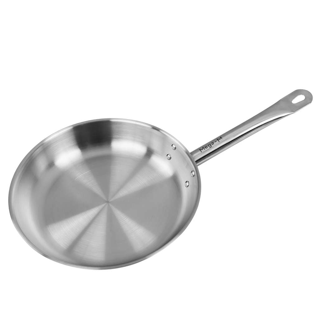 Patelnia ze stali nierdzewnej Mega-M ⌀24 cm