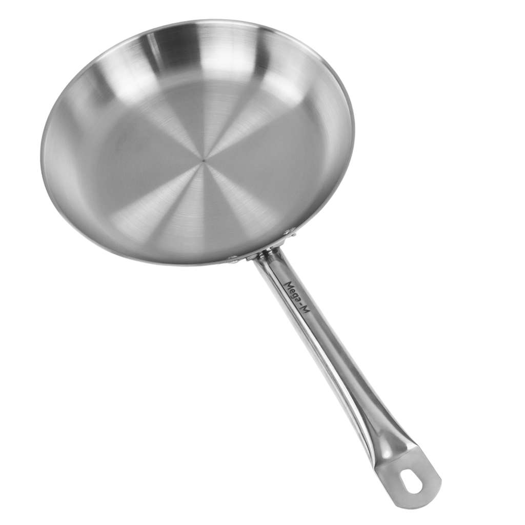 patelnia o średnicy 28 cm stal nierdzewna