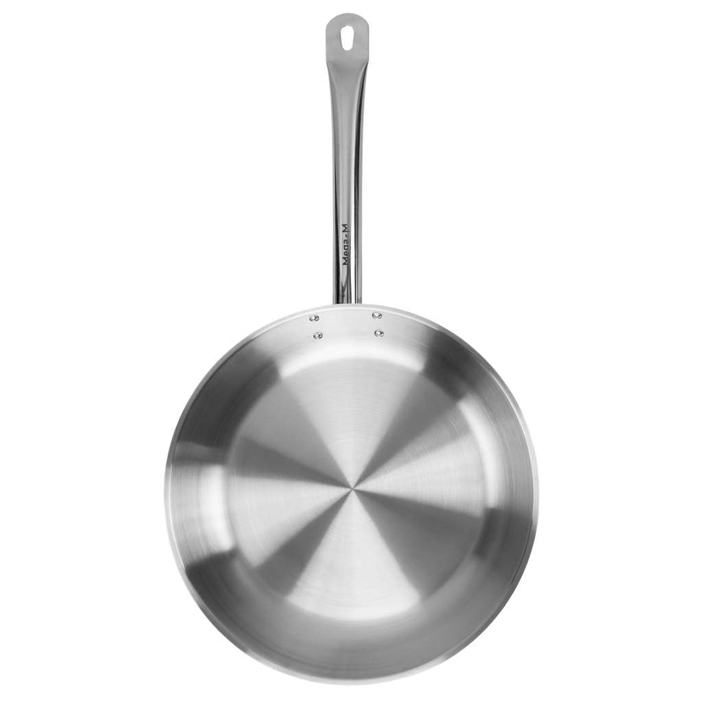 patelnia gastronomiczna 32 cm stal nierdzewna
