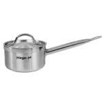 Zdjęcie produktu: Rondel z pokrywką ze stali nierdzewnej Mega-M PRO 1,3L 14x8,5 cm