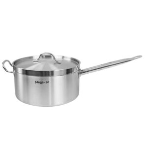 Zdjęcie produktu: Rondel z pokrywką ze stali nierdzewnej Mega-M PRO 8L 26x14,5 cm
