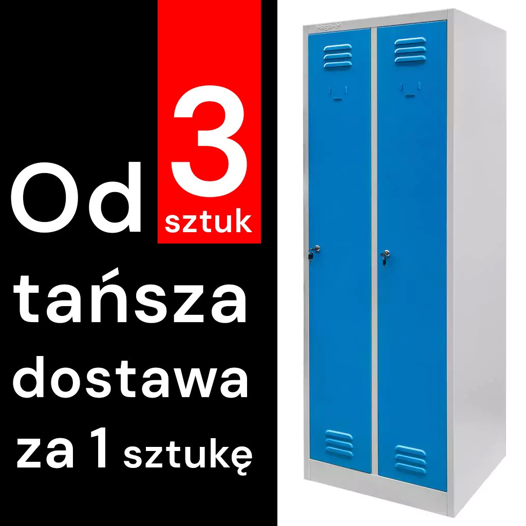szafka ubraniowa BHP pracownicza, szafka metalowa BHP
