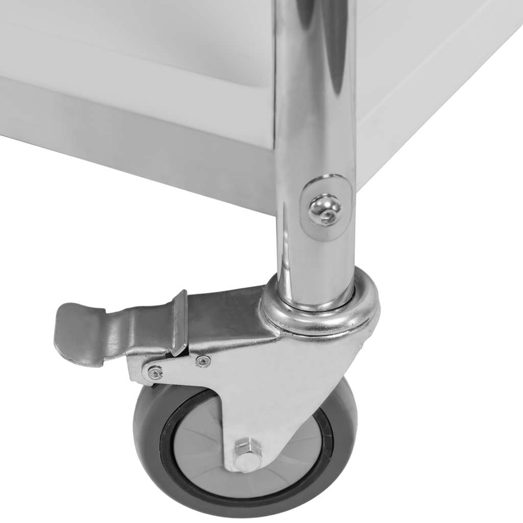 kółko wózka ze stali nierdzewnej kelnerskiego do gastronomii