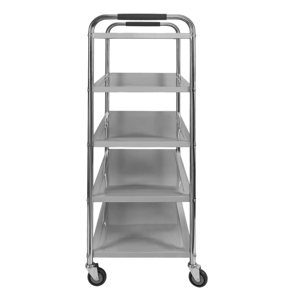 wózek gastronomiczny kelnerski ze stali nierdzewnej