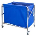 Zdjęcie produktu: Wózek hotelowy na pranie Mega-M 86x65x80 cm składany niebieski