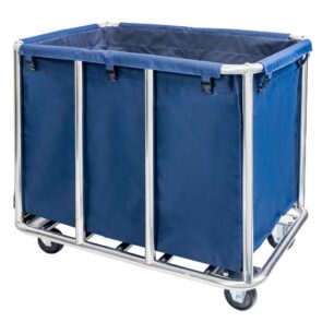 Zdjęcie produktu: Wózek hotelowy na pranie Mega-M 90x65x83.5 cm niebieski