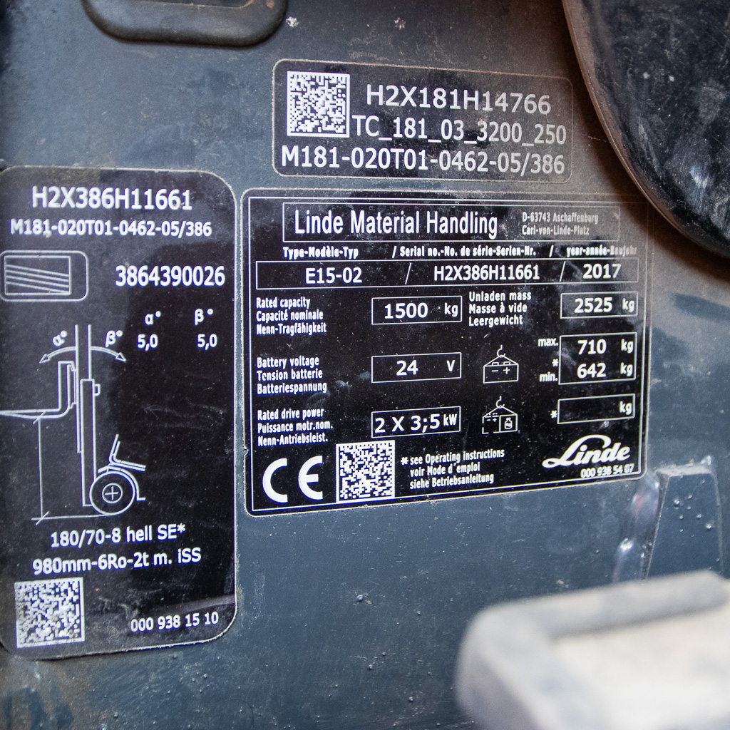 wózek widłowy LINDE, wózek elektryczny, wózek widłowy, wózek magazynowy, wózek widłowy z ogrzewaną kabiną, wózek elektryczny do magazynu, transport palet