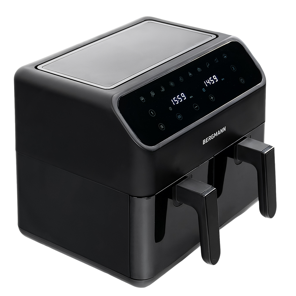 Frytkownica beztłuszczowa Air Fryer BERGMANN YA kosz 2x 1800W