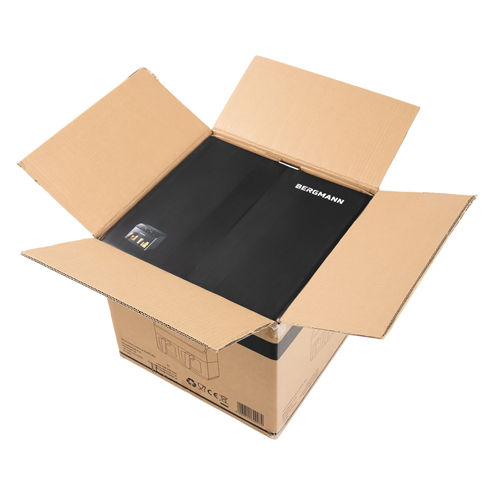 Frytkownica beztłuszczowa Air Fryer BERGMANN YA kosz 2x 1800W