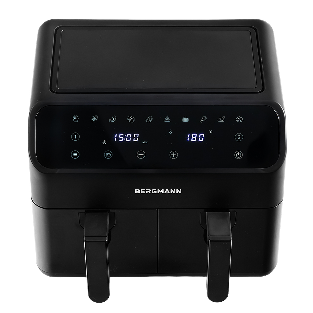 Frytkownica beztłuszczowa Air Fryer BERGMANN YA kosz 2x 1800W