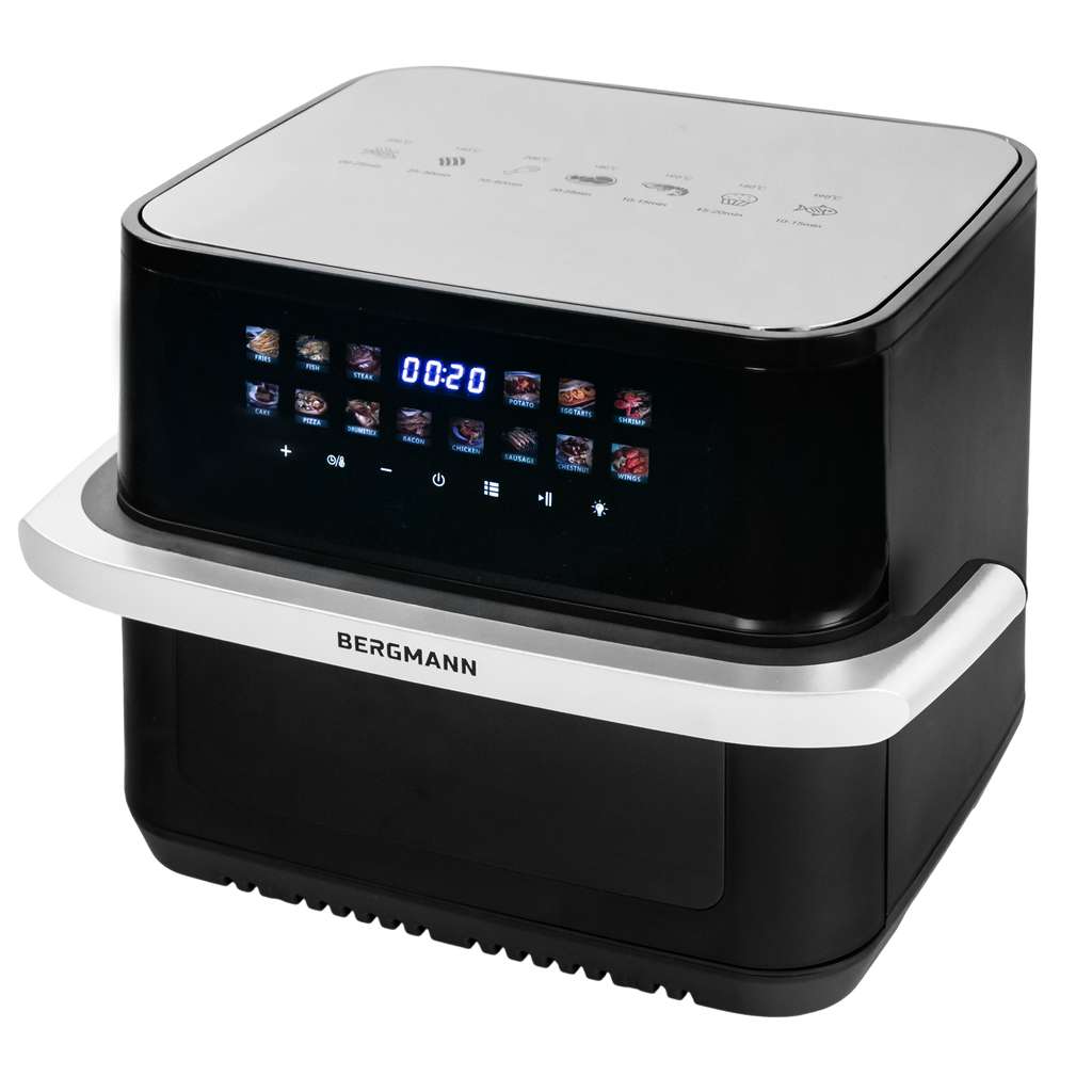 Frytkownica beztłuszczowa Air Fryer BERGMANN YA 10 L kosz 2000W