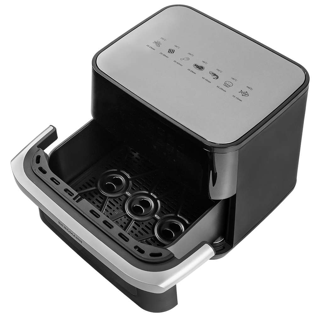 Frytkownica beztłuszczowa Air Fryer BERGMANN YA 10 L kosz 2000W