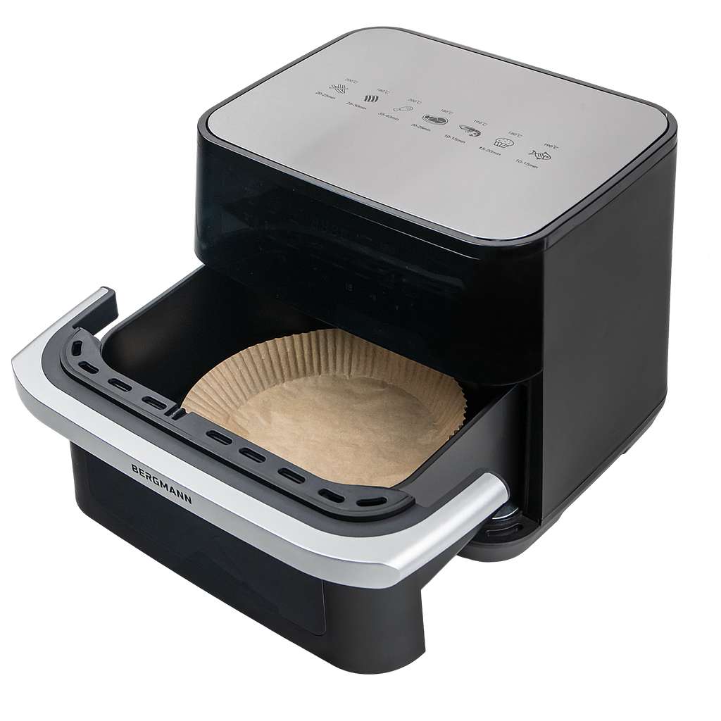 Frytkownica beztłuszczowa Air Fryer BERGMANN YA 10 L kosz 2000W