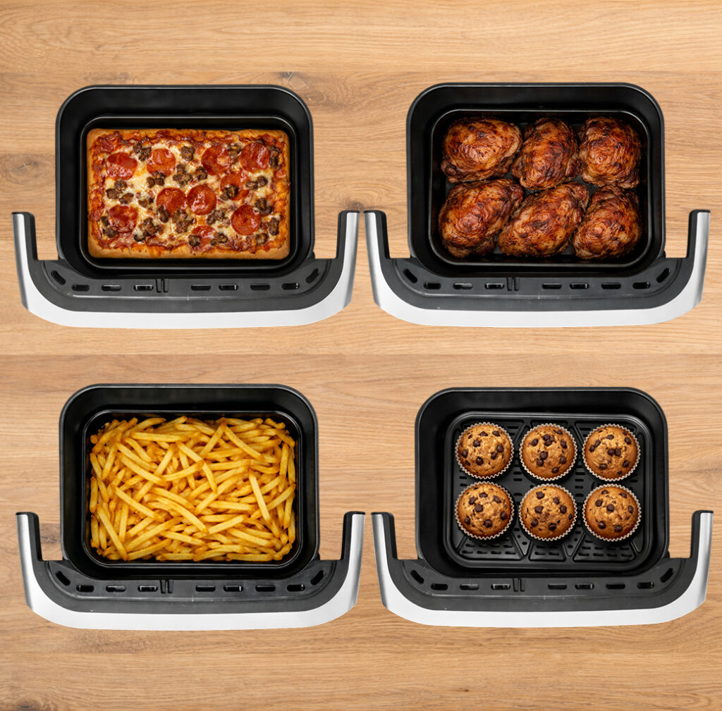 Frytkownica beztłuszczowa Air Fryer BERGMANN YA kosz 10L 2000W