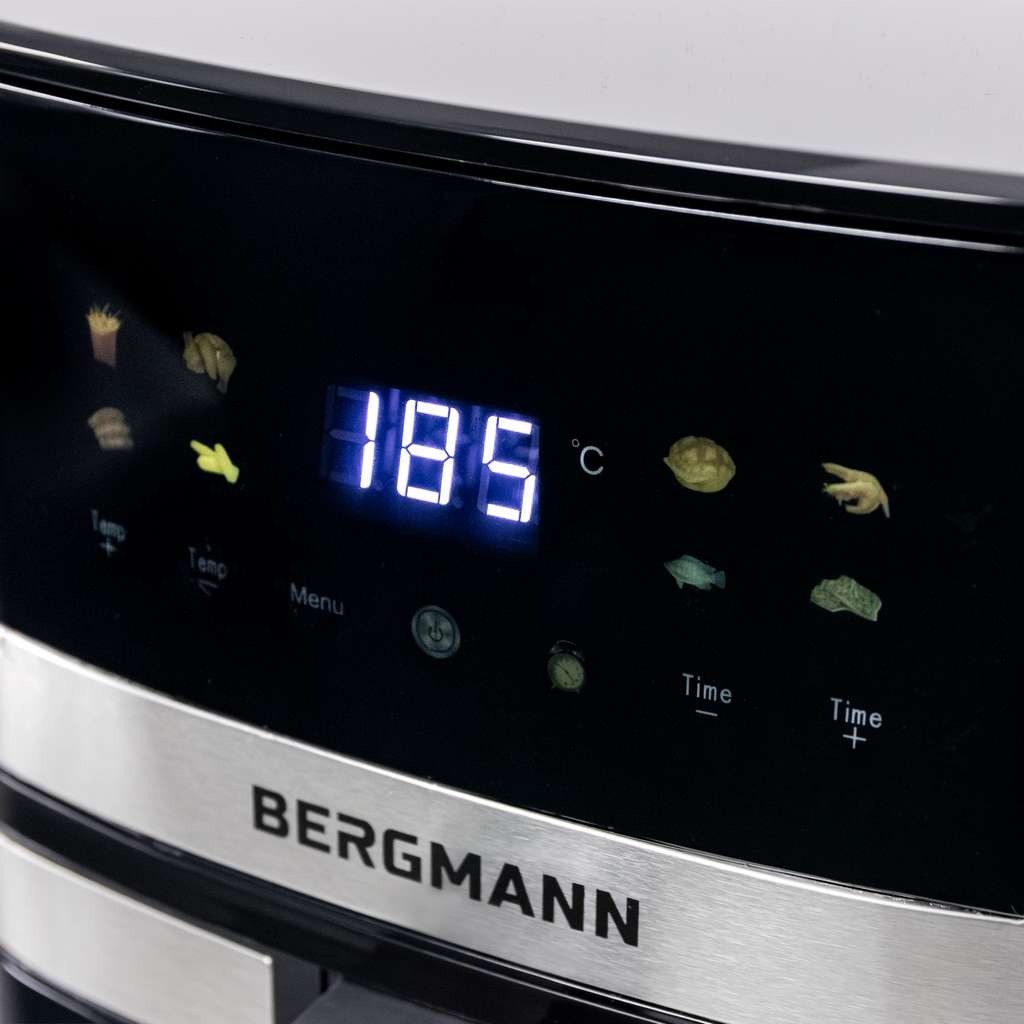 Frytkownica beztłuszczowa Air Fryer BERGMANN YA kosz 5L 1400W MTP007749
