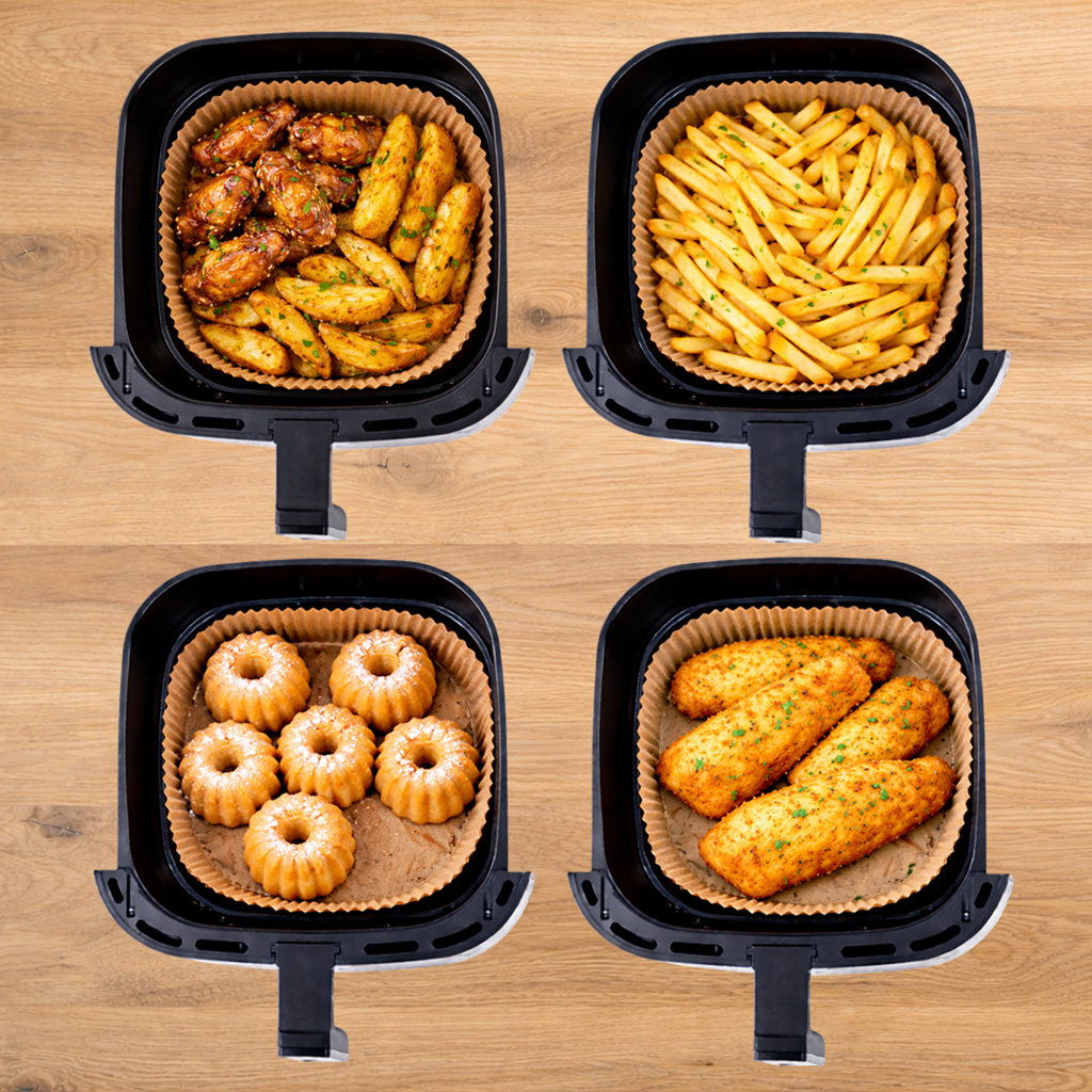 Frytkownica beztłuszczowa Air Fryer BERGMANN YA kosz 8L 1800W