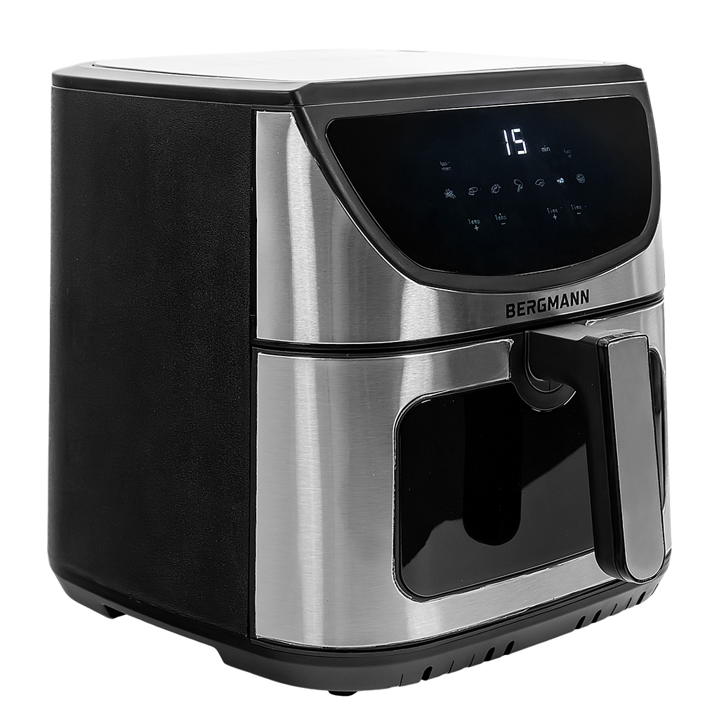 Frytkownica beztłuszczowa Air Fryer BERGMANN YA kosz 8L 1800W