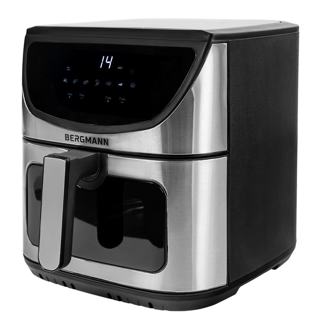 Frytkownica beztłuszczowa Air Fryer BERGMANN YA kosz 8L 1800W
