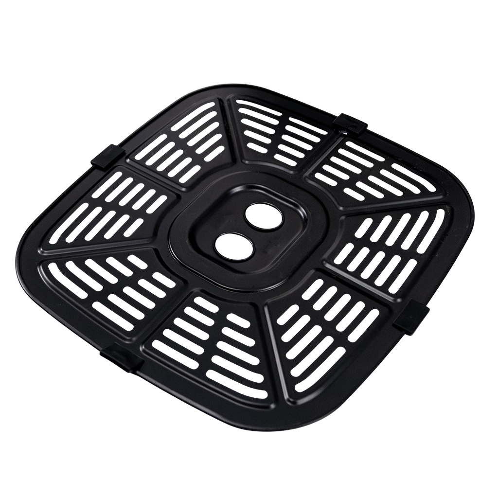 Frytkownica beztłuszczowa Air Fryer BERGMANN YI kosz 8L 1750W książka kucharska w zestawie tacka