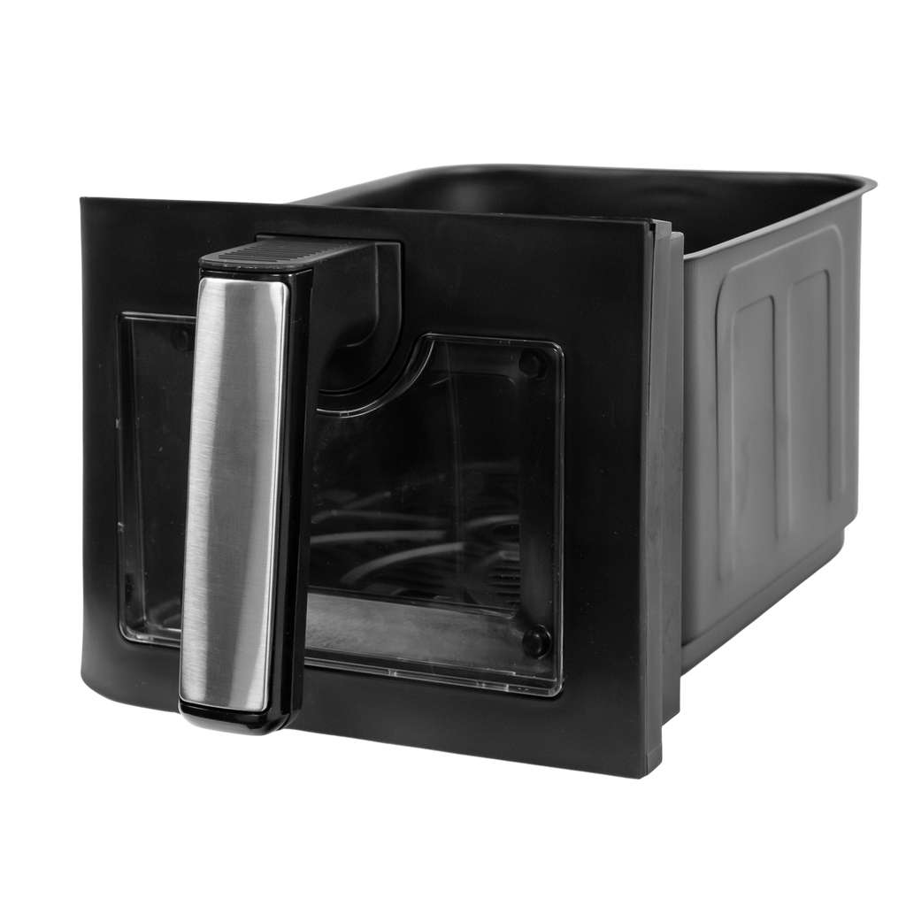 Frytkownica beztłuszczowa Air Fryer BERGMANN YO dwa kosze 6L+8L 2800W rękawica kuchenna w zestawie MTP007743