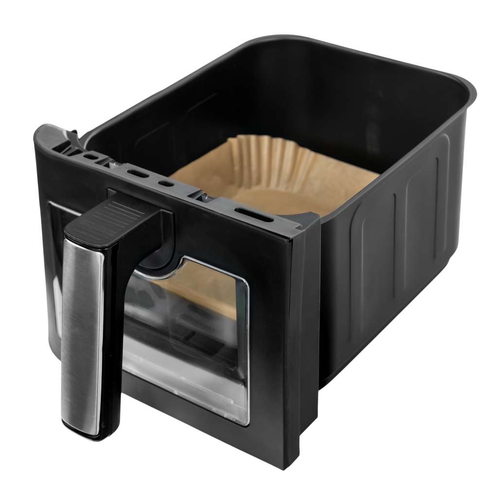 Frytkownica beztłuszczowa Air Fryer BERGMANN YO dwa kosze 6L+8L 2800W rękawica kuchenna w zestawie MTP007743