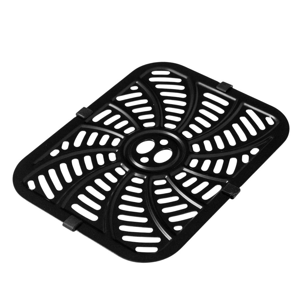 Frytkownica beztłuszczowa Air Fryer BERGMANN YO dwa kosze 6L+8L 2800W rękawica kuchenna w zestawie MTP007743