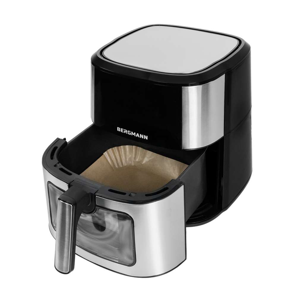 Frytkownica beztłuszczowa Air Fryer BERGMANN YO kosz 6,5L 1500W MTP007747