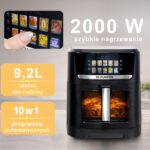 Zdjęcie produktu: Frytkownica beztłuszczowa Air Fryer BERGMANN YO kosz 9,2L 2000W
